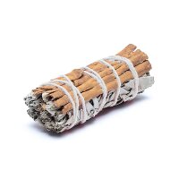 Weißer Salbei Smudge mit Zimt S 2er-Set --...
