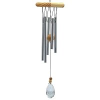 Windspiel fünf Stäbe Holz...