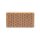 Yogablock Kork Blume des Lebens -- 23x12x7,5 cm