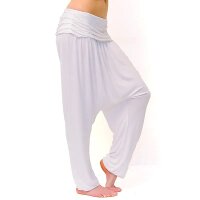 Yogahose Comfort Flow weiss S-M -- 320g