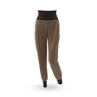 Yogahose Nidra Lounge steingrau bio M-L -- 207g