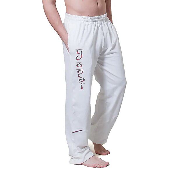 Yogahose Yogi Practice Herren weiß M-L -- 353g