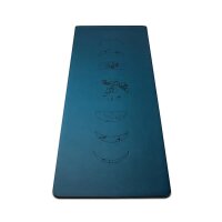 Yogi & Yogini PU Yogamatte Mondphasen petrol --...