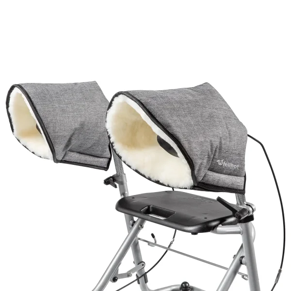 Fellhof Rollator Handwärmer 100% Ökotex, Bio, langlebig