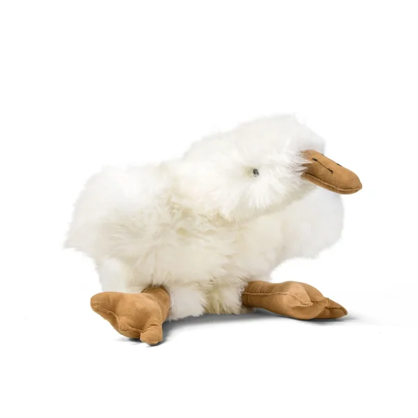 Kuscheltier Gans Rüdiger Felltier , BIO für Kinder klein