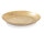 Dekotablett ø 28 cm rund gold Deko Tablett Serviertablett Metall Kerzentablett
